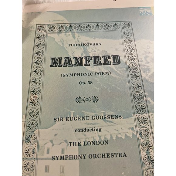 Classical Vinyl Tchaikovsky Manfred Symphony in Four Tableaux after the Dramatic - Picture 10 of 10